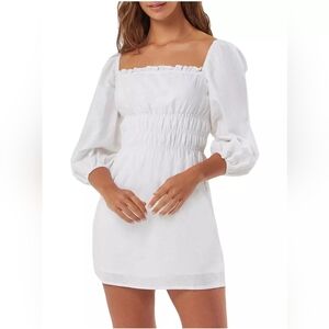 Charlie Holiday Linen Blend Dress